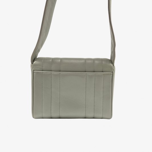 CS108 - CHANEL New Mademoiselle Light Blue Lambskin Shoulder Bag