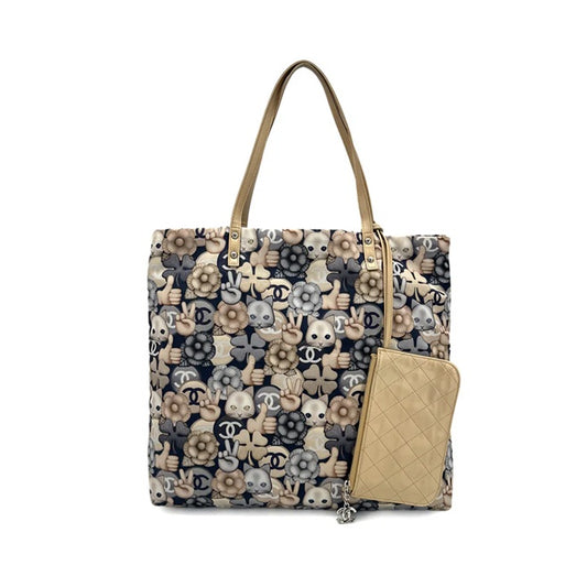 90271721 - CHANEL Vintage Choupette Cat Tote Bag