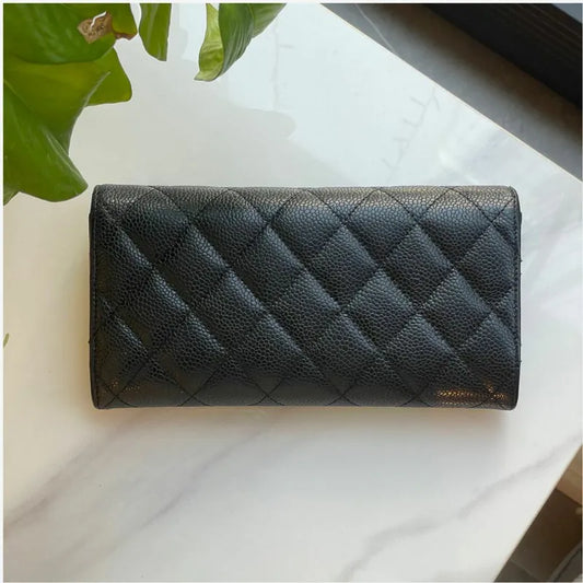 c522-chanel-black-caviar-leather-classic-long-flap-wallet