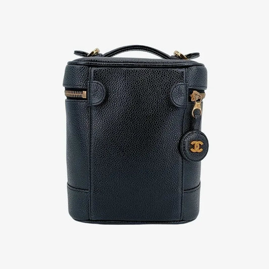 js672-chanel-vintage-black-caviar-leather-cosmetic-bag