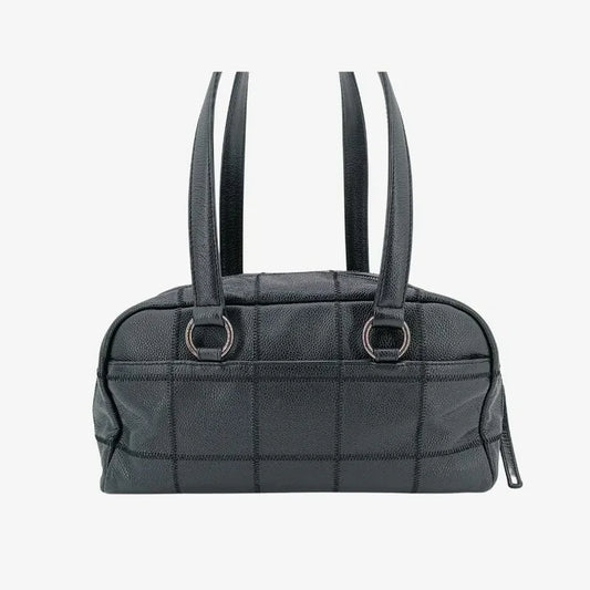 rb030-chanel-vintage-black-caviar-leather-chocolate-bar-handbag