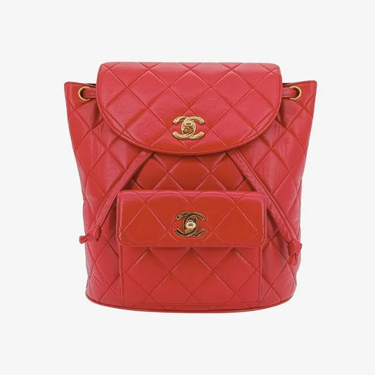 jah176-chanel-vintage-red-lambskin-duma-backpack