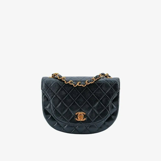 ju431-chanel-vintage-black-lambskin-half-moon-flap-bag