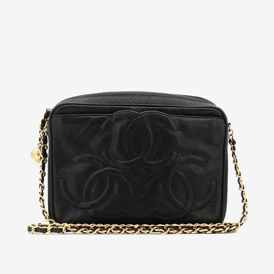 jq593-chanel-vintage-black-caviar-embossed-logo-camera-bag