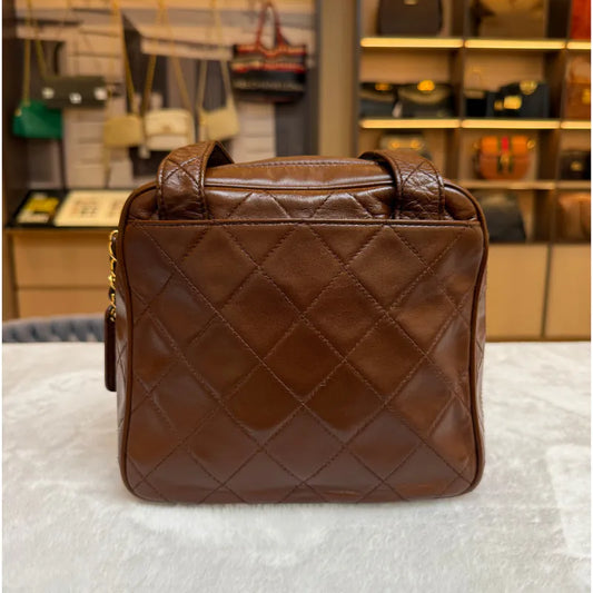 jx908-chanel-vintage-brown-lambskin-quilted-handbag