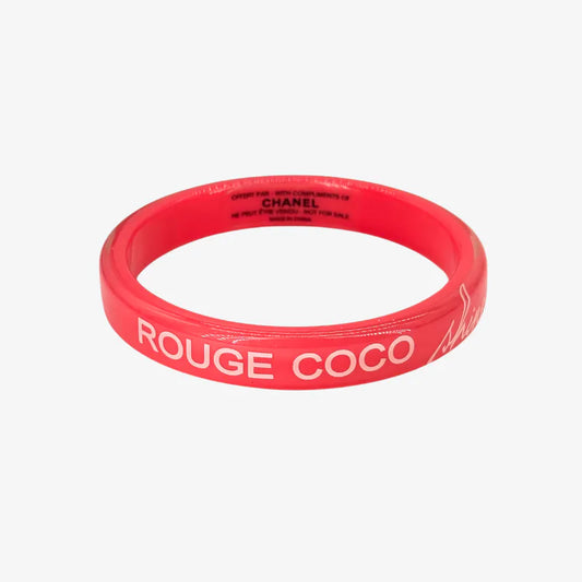 JW785 - CHANEL Pink Acrylic Rouge Coco Shine Bracelet