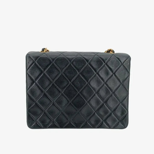 jt036-chanel-vintage-black-lambskin-20cm-mini-square-flap-bag