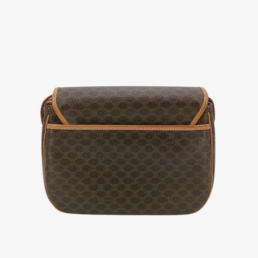 ra043-celine-brown-canvas-macadam-shoulder-bag