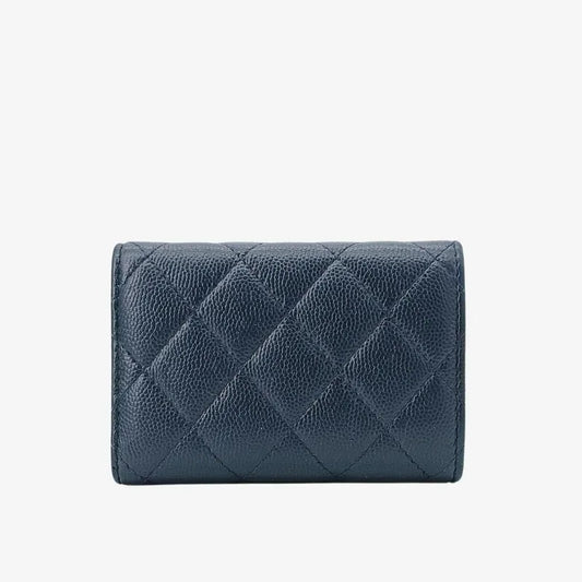 js664-chanel-navy-caviar-leather-classic-small-flap-wallet