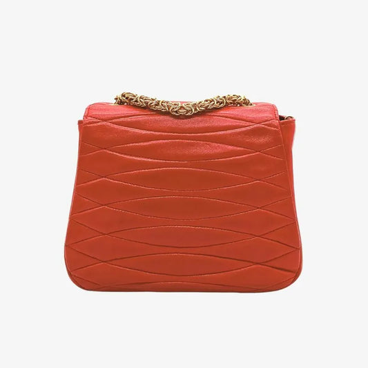 jt642-chanel-vintage-red-lambskin-leaf-shape-flap-bag