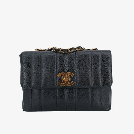 jt878-chanel-vintage-black-caviar-leather-vertical-jumbo-flap-bag