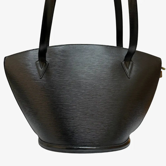 ju264-louis-vuitton-vintage-black-shell-tote-bag