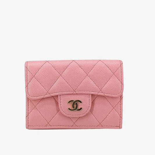 jt401-chanel-light-pink-caviar-leather-classic-small-flap-wallet