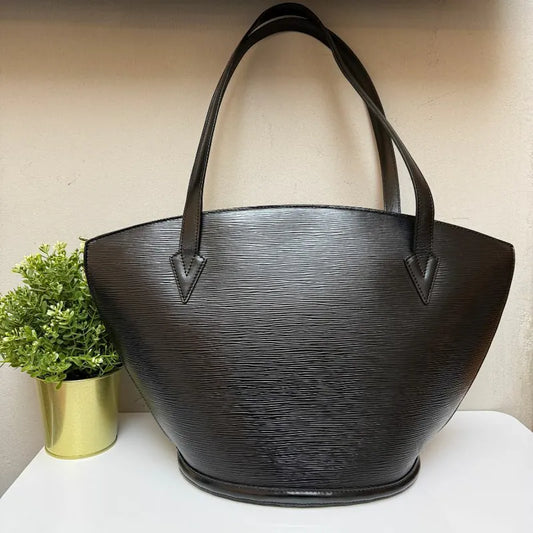 ju264-louis-vuitton-vintage-black-shell-tote-bag