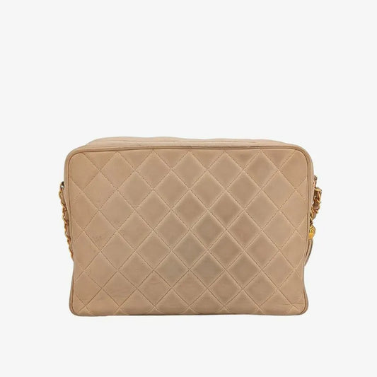jt181-chanel-vintage-beige-lambskin-tassel-camera-bag