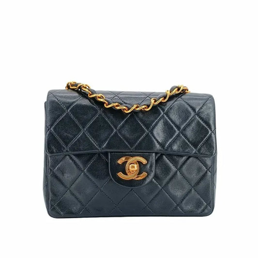 js993-chanel-vintage-black-lambskin-17cm-mini-square-flap-bag