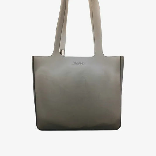 jt819-chanel-vintage-grey-jelly-rubber-tote-bag