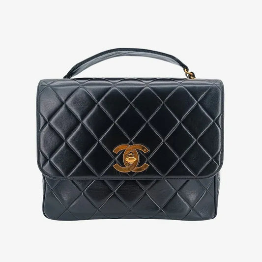 ra155-chanel-vintage-black-lambskin-big-cc-flap-bag