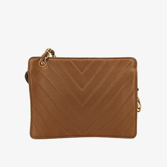 jah92-chanel-vintage-brown-lambskin-chevron-shoulder-bag
