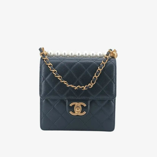 ra405-chanel-black-calfskin-quilted-lmitation-pearl-flap-bag