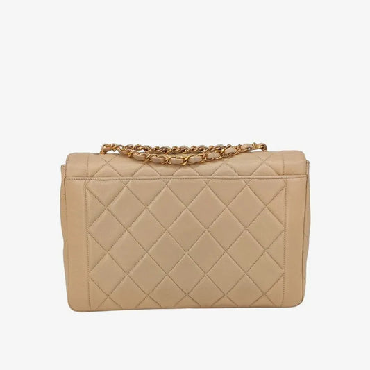jt426-chanel-vintage-beige-lambskin-quilted-flap-bag