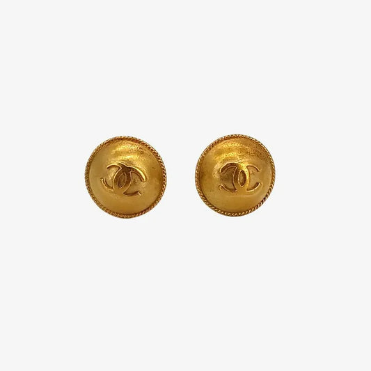 jt081-chanel-vintage-cc-gold-rope-edge-clip-on-earrings