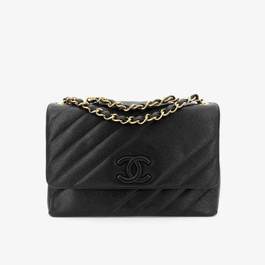 jq990-chanel-vintage-black-caviar-leather-jumbo-flap-bag