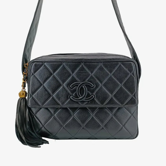 rb493-chanel-vintage-black-lambskin-tessel-camera-bag