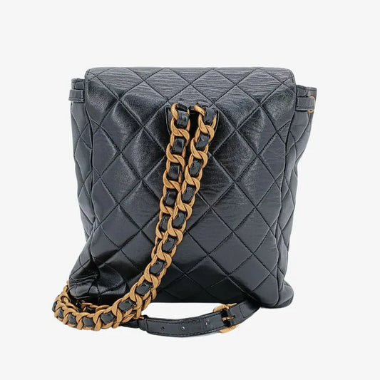 ju375-chanel-vintage-black-lambskin-duma-backpack