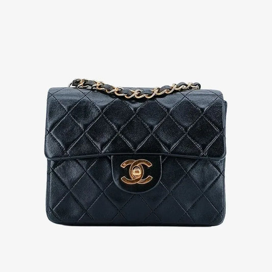 jt522-chanel-vintage-black-lambskin-17cm-mini-square-flap-bag