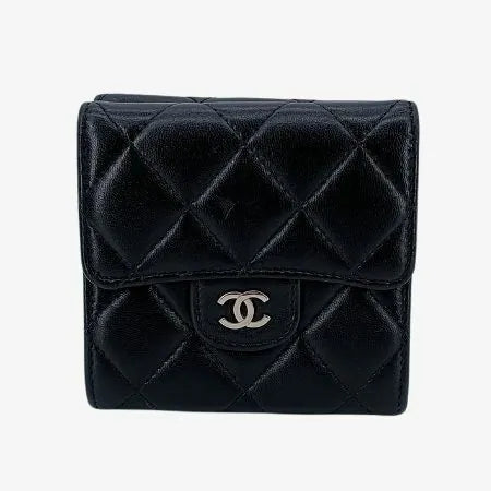 jt028-chanel-black-lambskin-classic-flap-wallet
