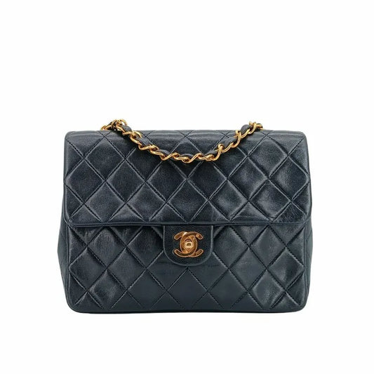 js990-chanel-vintage-black-lambskin-20cm-mini-square-flap-bag