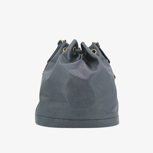 ra292-chanel-vintage-black-caviar-leather-gold-ball-bucket-bag