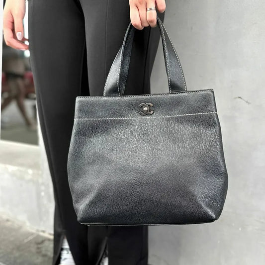 ra091-chanel-vintage-black-caviar-leather-tote-bag
