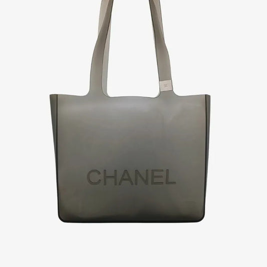 jt819-chanel-vintage-grey-jelly-rubber-tote-bag