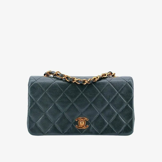 jt596-chanel-vintage-dark-green-lambskin-full-flap-bag
