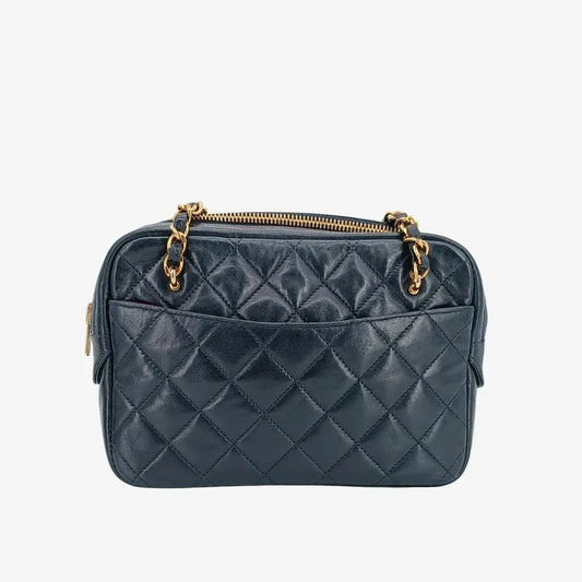 jt057-chanel-vintage-black-lambskin-quilted-camera-bag