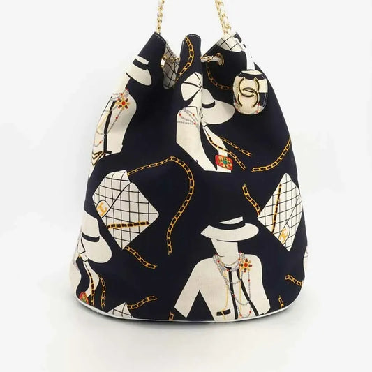 jr343-chanel-vintage-navy-linen-travel-bag