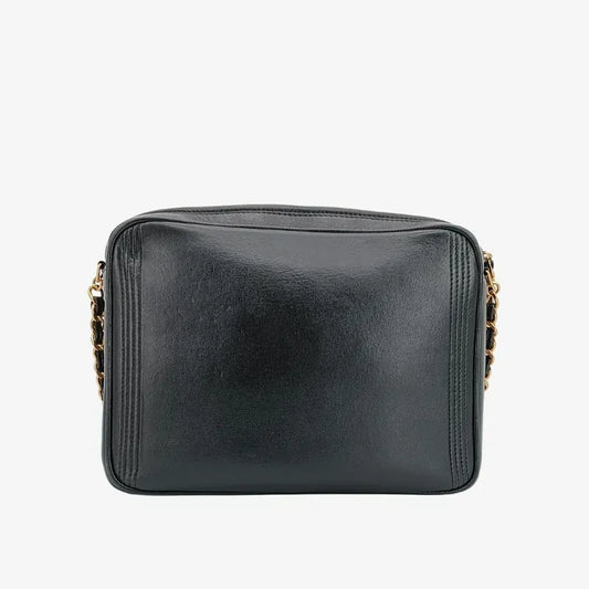 jr466-chanel-vintage-black-lambskin-tassel-camera-bag