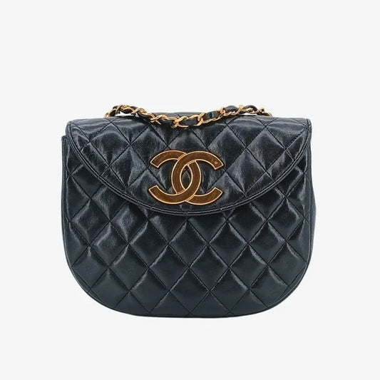 jt578-chanel-vintage-black-lambskin-half-moon-flap-bag