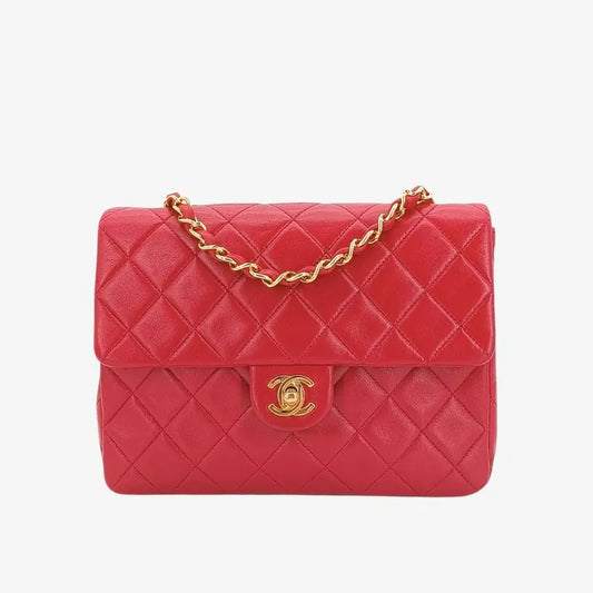 js325-chanel-vintage-red-lambskin-20cm-mini-square-flap-bag