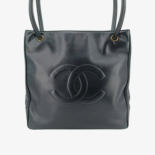 ju679-chanl-vintage-black-lambskin-cc-mark-tote-bag