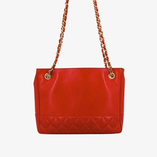 jt152-chanel-vintage-red-lambskin-quilted-tote-bag