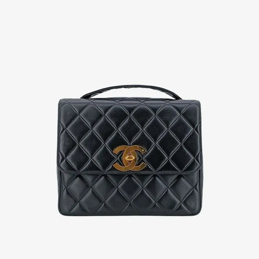 ra541-chanel-vintage-black-lambskin-qulited-flap-bag