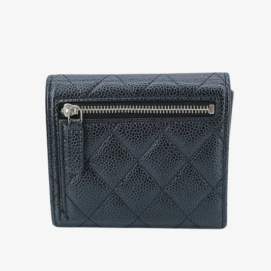 ra036-chanel-balck-lambskin-classic-small-flap-wallet