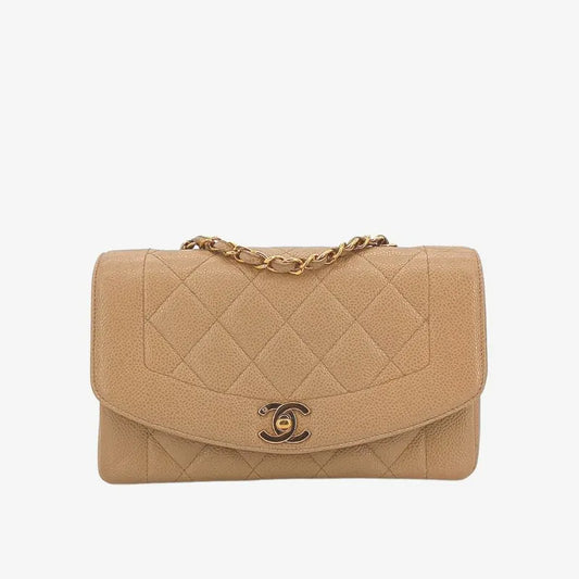 c392-chanel-vintage-beige-caviar-leather-22cm-diana-flap-bag