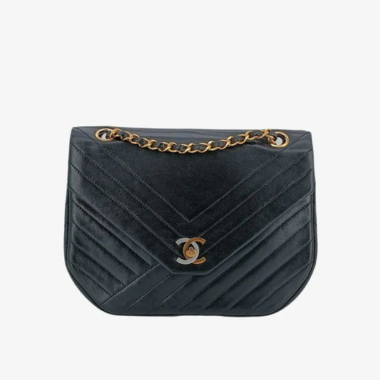 jt883-chanel-vintage-black-lambskin-paris-limited-edition-flap-bag