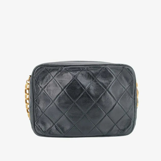 jt145-chanel-vintage-black-lambskin-tassels-gold-chain-camera-bag