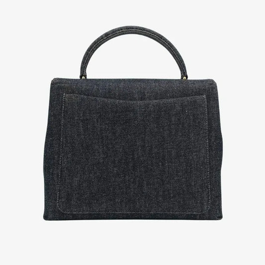 sh007-chanel-vintage-black-denim-kelly-handbag