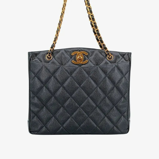 ra169-chanel-vintage-black-caviar-leather-quilted-tote-bag